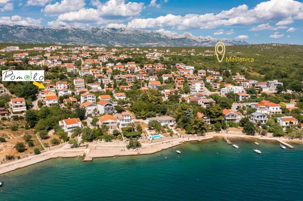 Villa Pomalo Jasenice  0*, Jasenice (Zadar) Kroatien